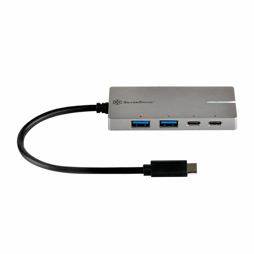 هاب_4_پورت_USB_Type-C_سیلورستون_EP09C