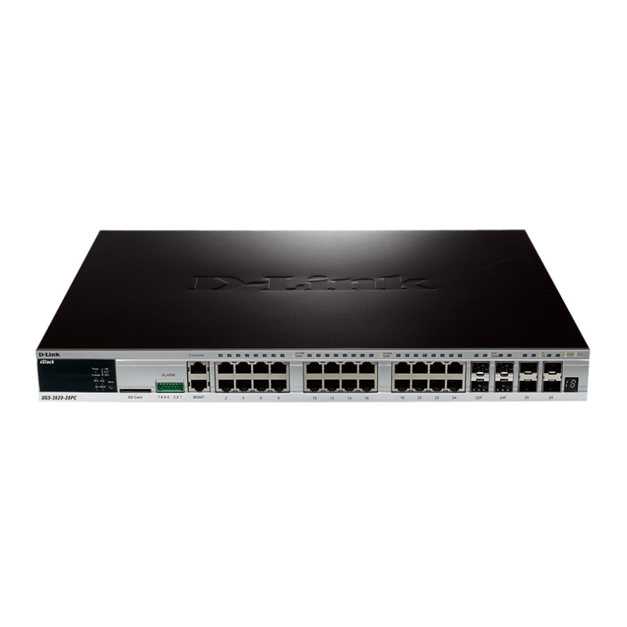 سوئیچ_28_پورت_PoE_دی_لینک_DGS-3620-28PC