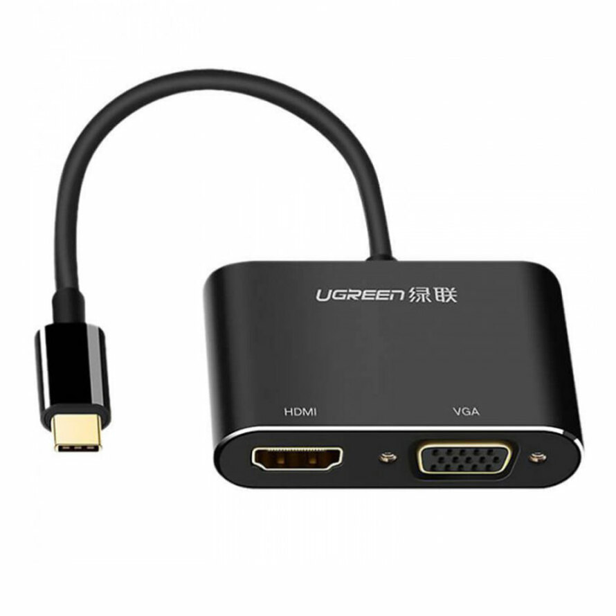 مبدیل_Type_C_به_HDMI/VGA_یوگرین_CM162