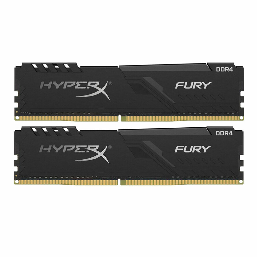 رم_کینگستون_HyperX_Fury_64GB_32GB×2_DDR4_3200Mhz_CL16