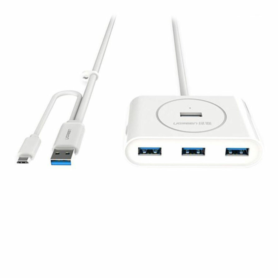 هاب_4پورت_USB3.0_یوگرین_CR113