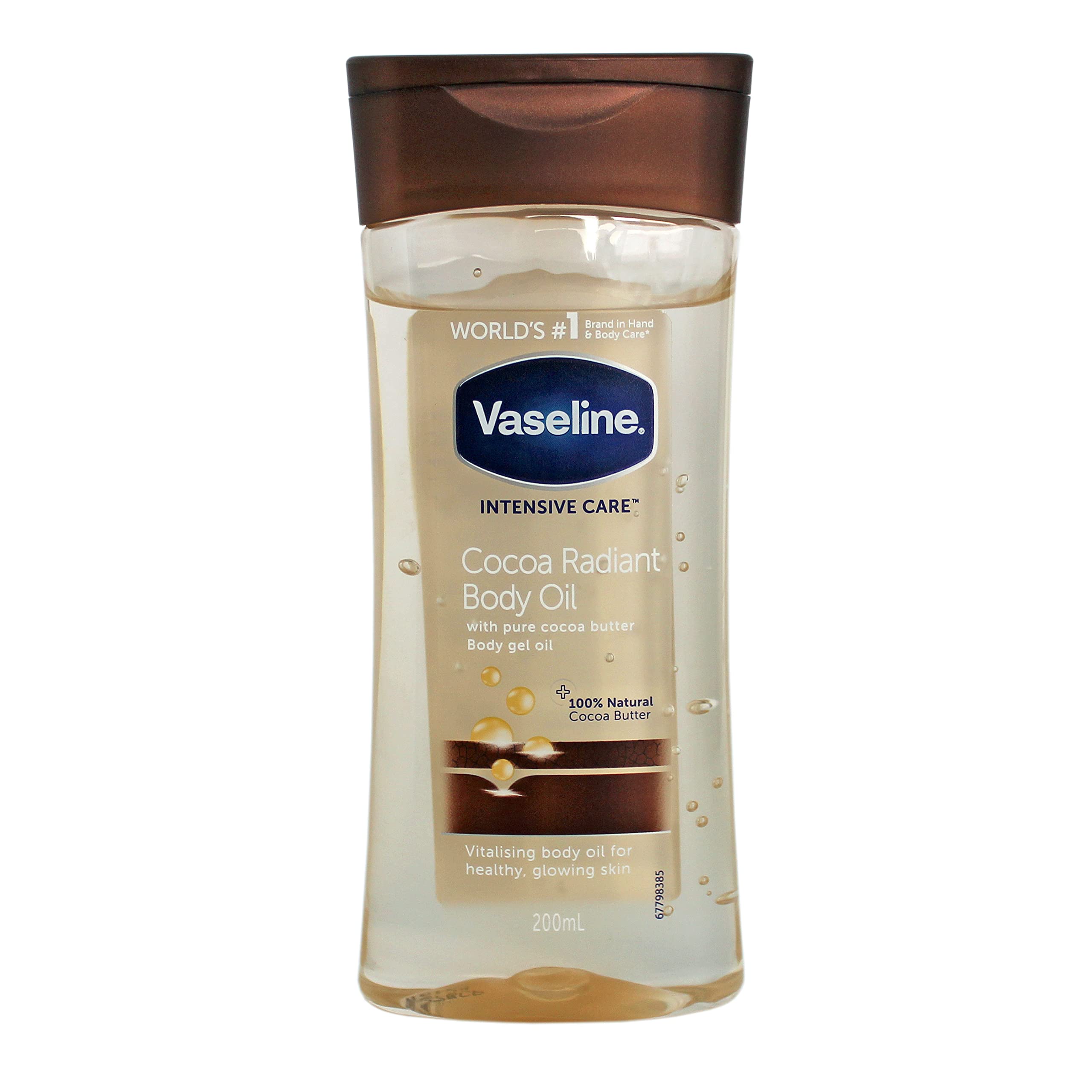 روغن_بدن_وازلین_|_Vaseline_مدل_Cocoa_Radiant_حجم_200_میل