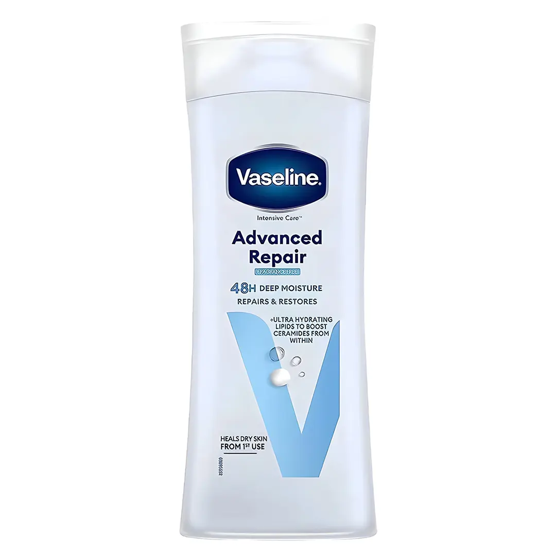 لوسیون_بدن_وازلین_|_Vaseline_مدل_ADVANCED_REPAIR_حجم_200_میل